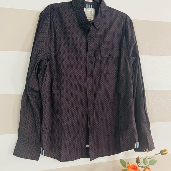 Alexander Julian Geometric Pattern Shirt - Picture 1 of 7